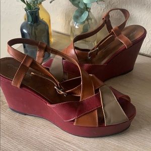 Remix Vintage platform sandals